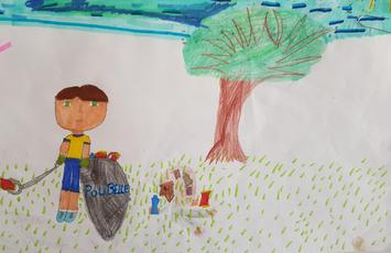 Un des dessins du Concours de dessins été 2025