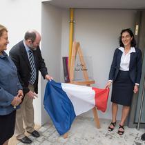 Clos St Antoine plaque d'inauguration