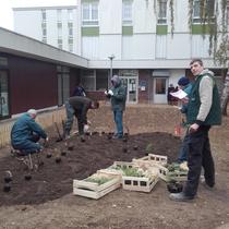 Encadrement technique du chantier par l'association ESPACES