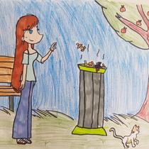 Dessin concours "la propreté c'est pas sorcier!"