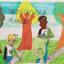 Dessin concours "la propreté c'est pas sorcier!"