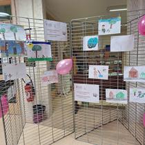Exposition des dessins d'enfants au Pont du Routoir