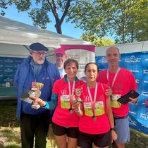 Team Versailles Habitat Paris-Versailles 2025 Remise 1er et 2è prix Femmes