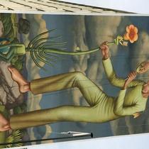 fresque WAONE Bernard de Jussieu Versailles