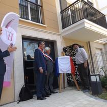 Inauguration du Clos Bosquet à Buc