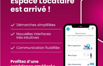 Affiche extranet locataires Versailles Habitat new gen