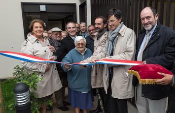Inauguration Allée et Porte des Jardins