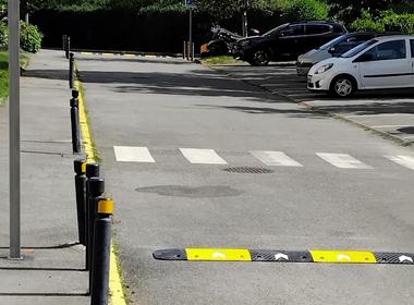 Résidence Saint-Bernard Versailles mise en place de ralentisseurs